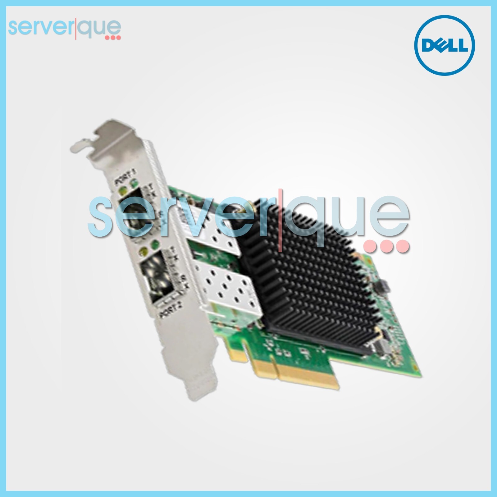4VDY3 Dell Emulex 32Gbps Dual Port Optical FC PCIe Host Bus Adapter 04VDY3