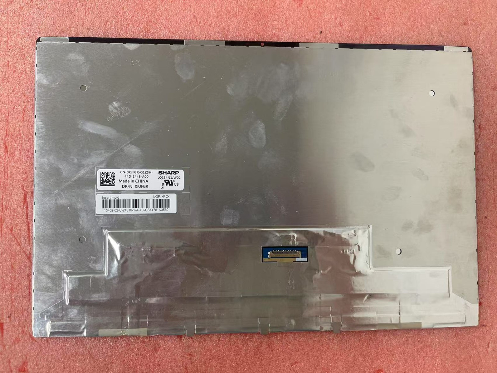 LQ134N1JW02 DP/N 0KJFGR 13.4inch 1920×1200 Matte For Dell XPS 13 9340