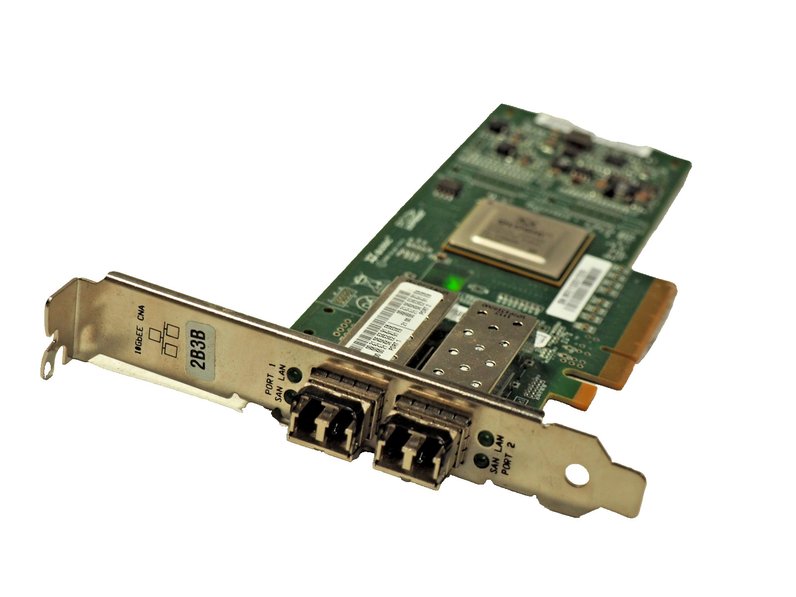 IBM 46K8088 QLE8142-SR-IBM 10Gbps Dual Port PCIe Ethernet Adapter w/2*SFP