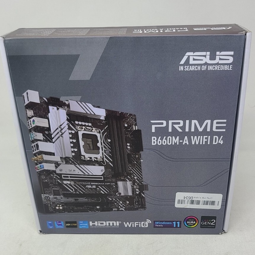 ASUS B660M-A WiFi D4 Intel LGA 1700 Micro ATX DDR4 Motherboard