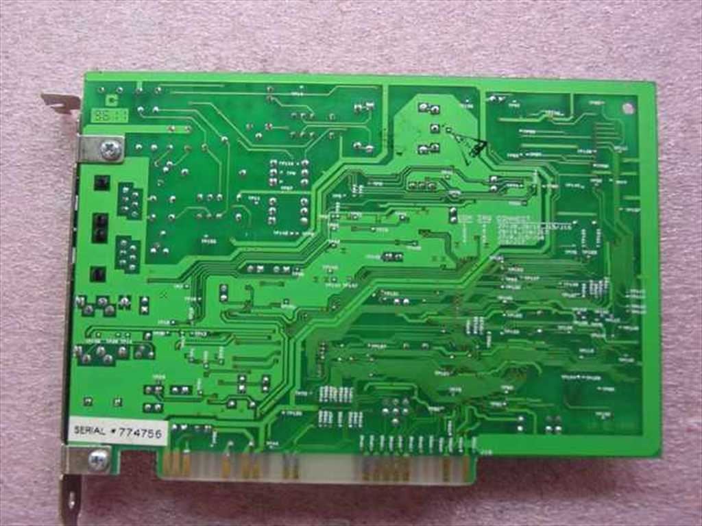 Logicode 16-Bit ISA 28.800bps Internal Fax Modem Card with Audio Ports 28HSVDP