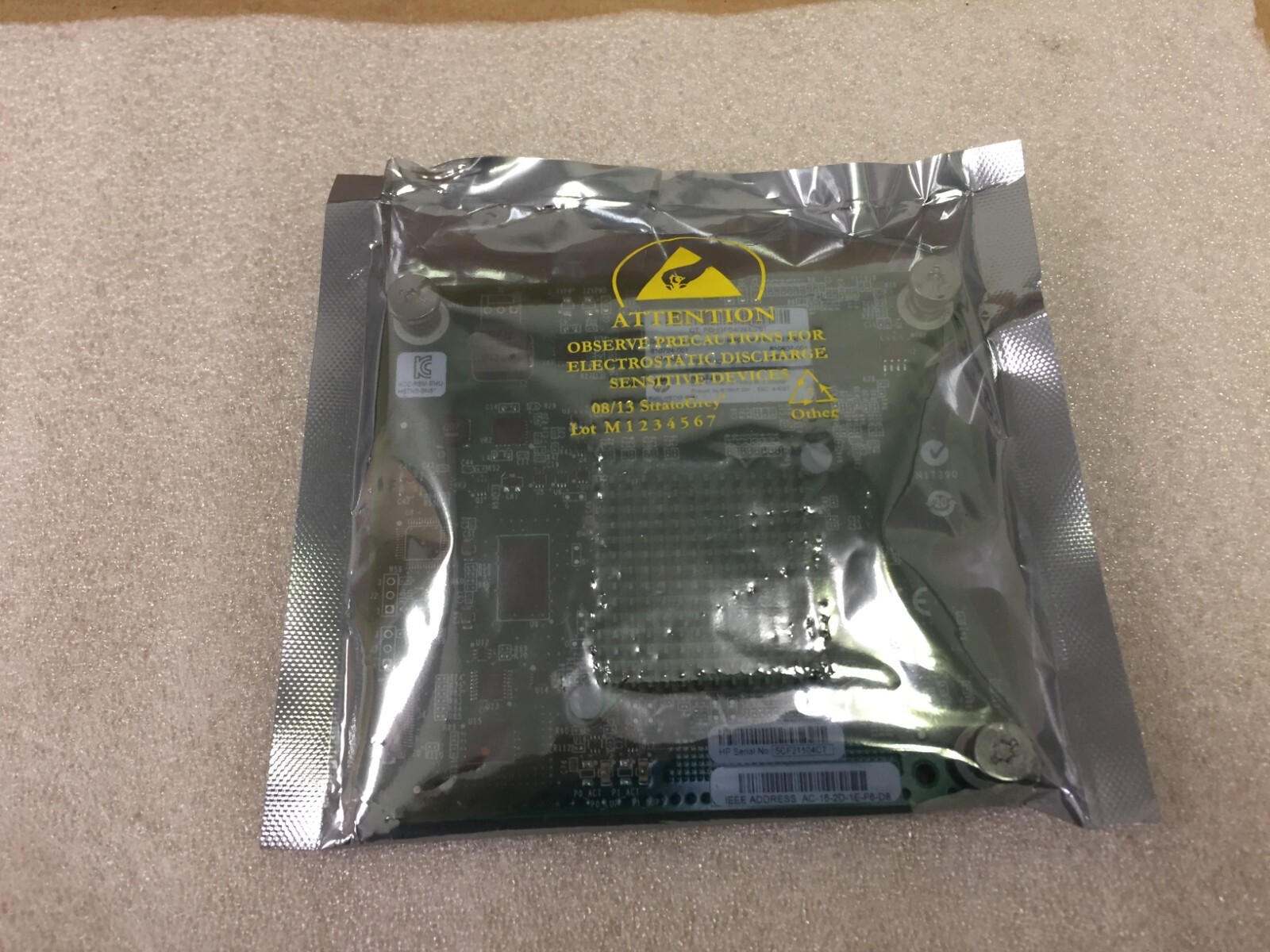 New sealed HP NC552m Dual Port Flex-10 10GbE BL-c Adapter 610609-B21 610607-001