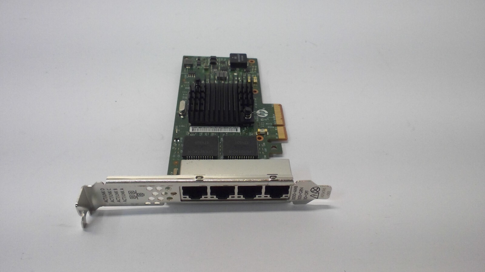 811546-B21 HP ETHERNET 1GB 4-PORT 366T ADAPTER 816551-001 81154 High Brackets