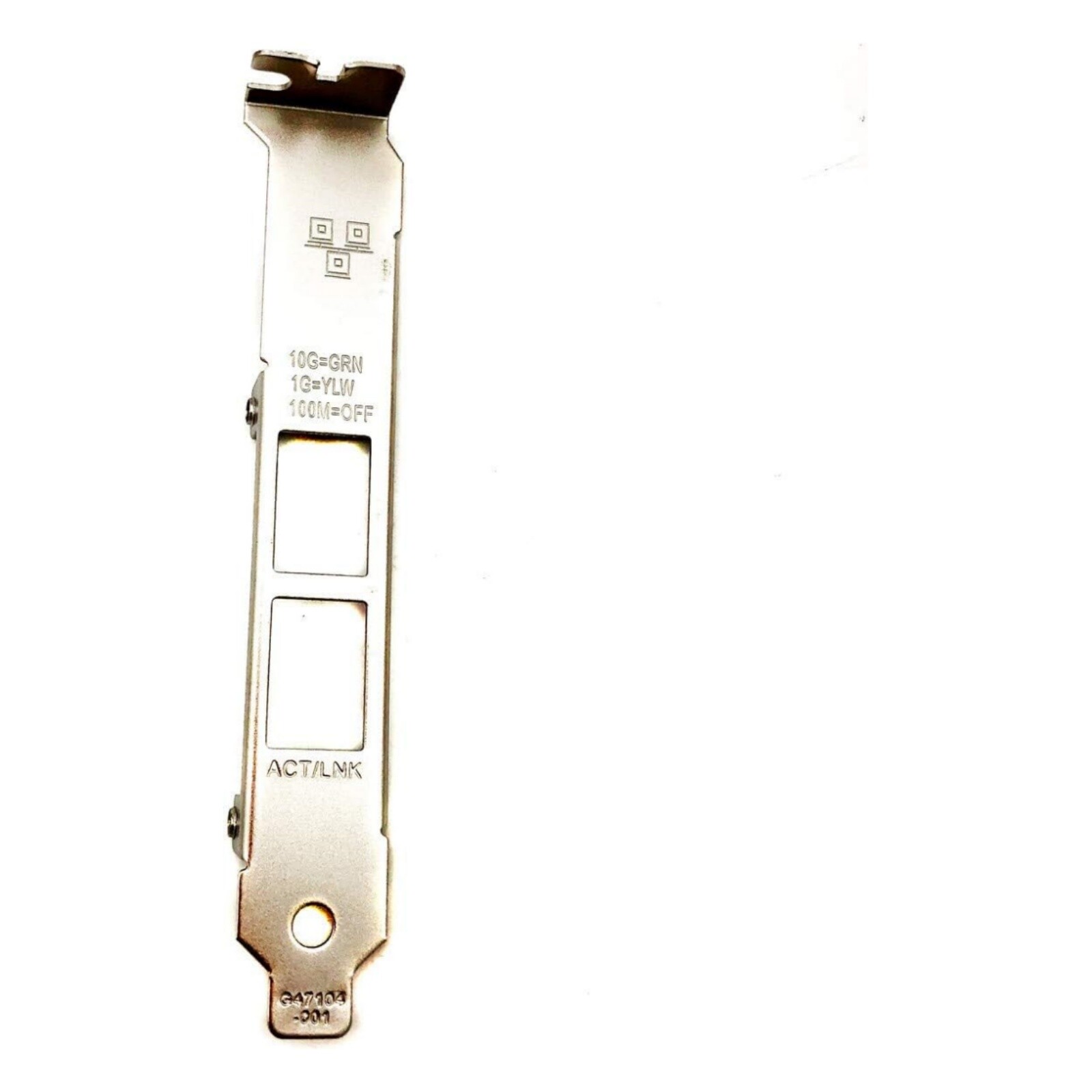 5x Generic Full Height Bracketst For Intel X540-T2 X550-T2 Network Card