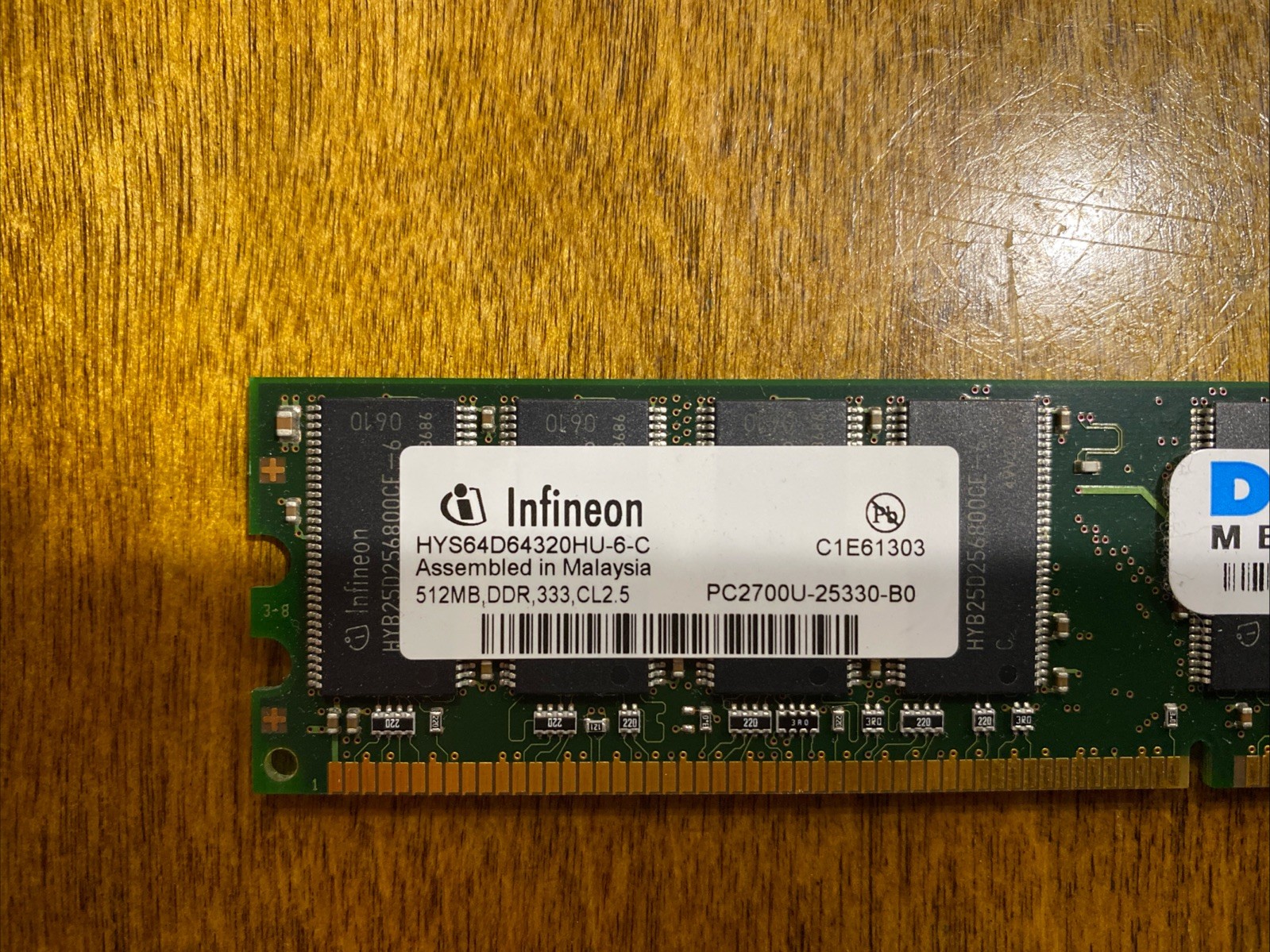 Dell Memory 512MB DDR 333 CL2.5