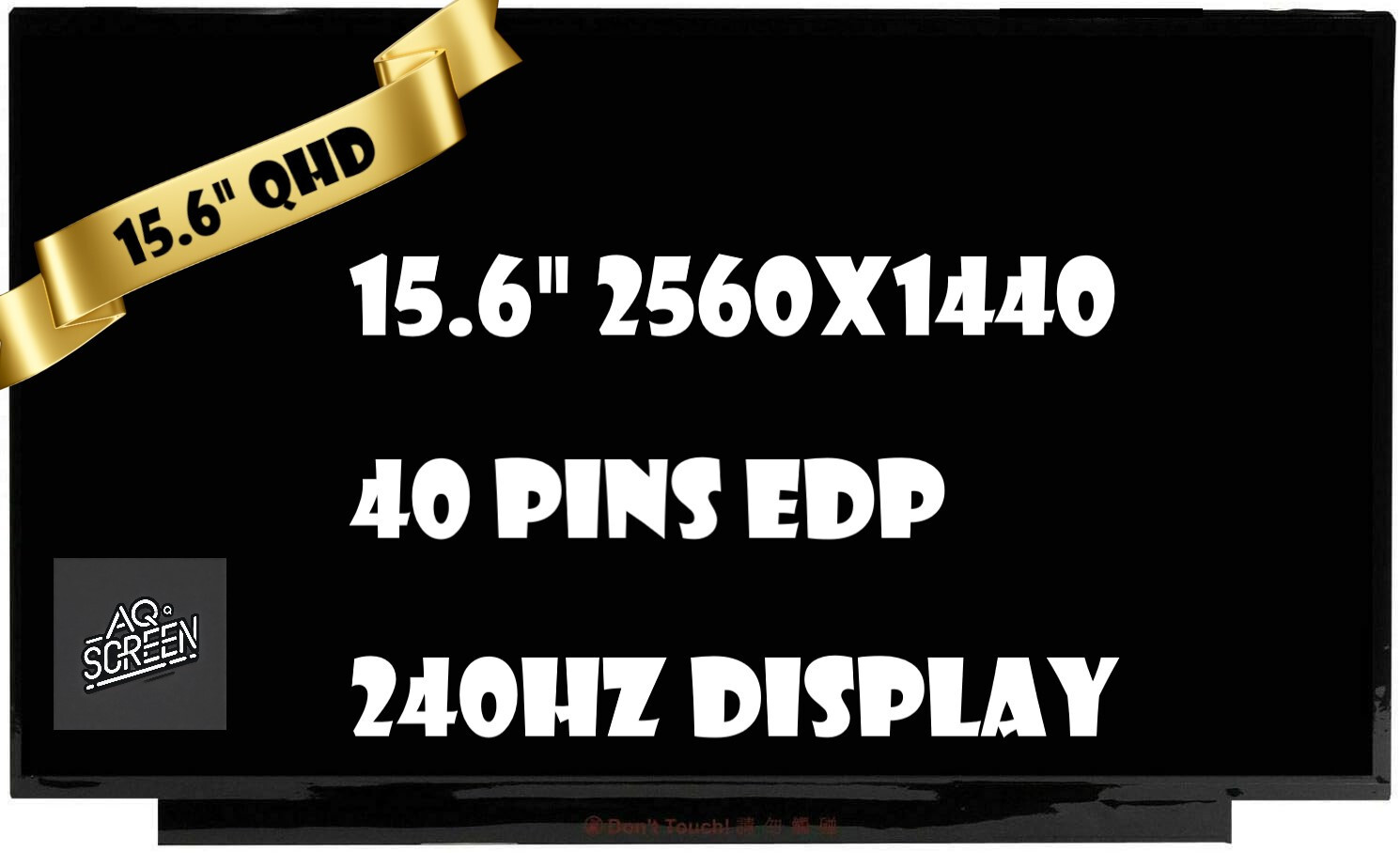 New 15.6″ QHD 2560×1440 40pin LCD Screen for Razer Blade 15 R09-0409KED3 240Hz