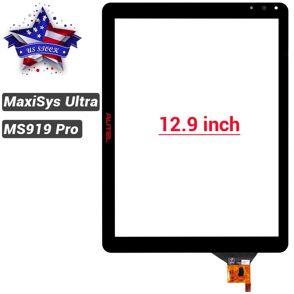 For Autel MaxiSys Ultra/ MS919 Pro Touch Screen Digitizer Glass Sensor 12.9 inch