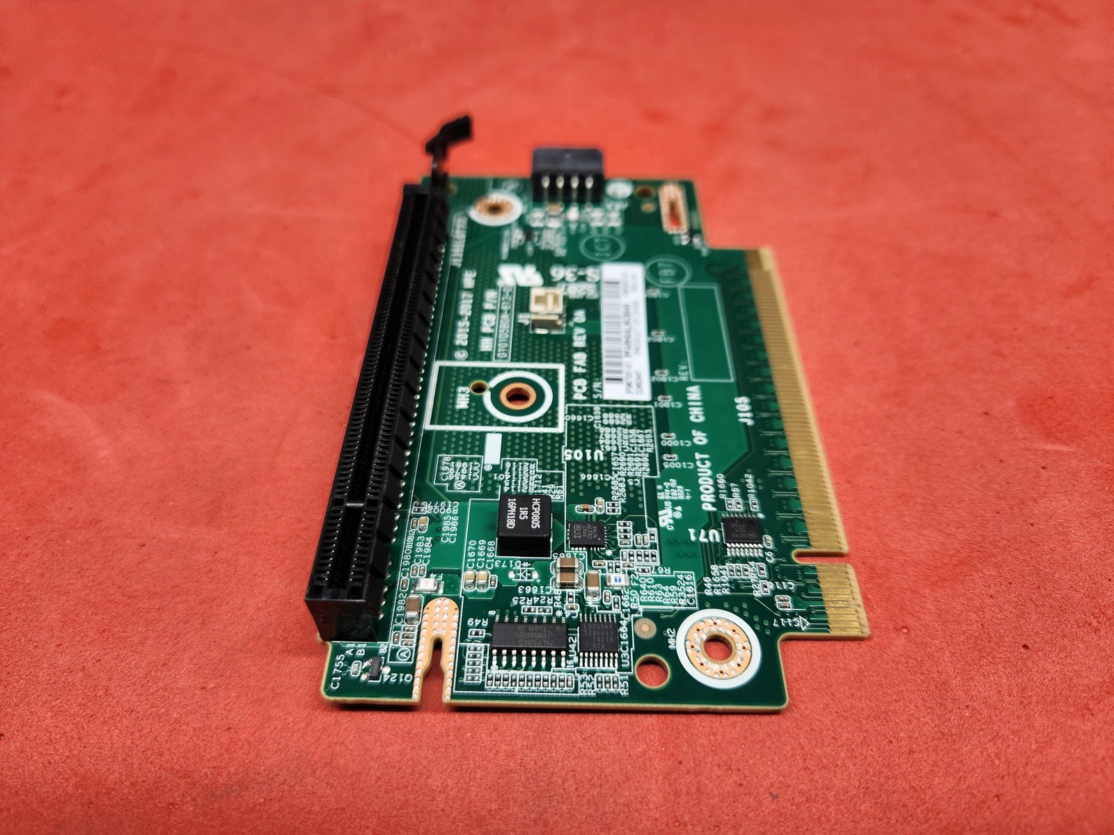 HP 875061-001 DL380 Gen10 1-S x16 PCIe Tertiary Riser Board/Card 809467-001