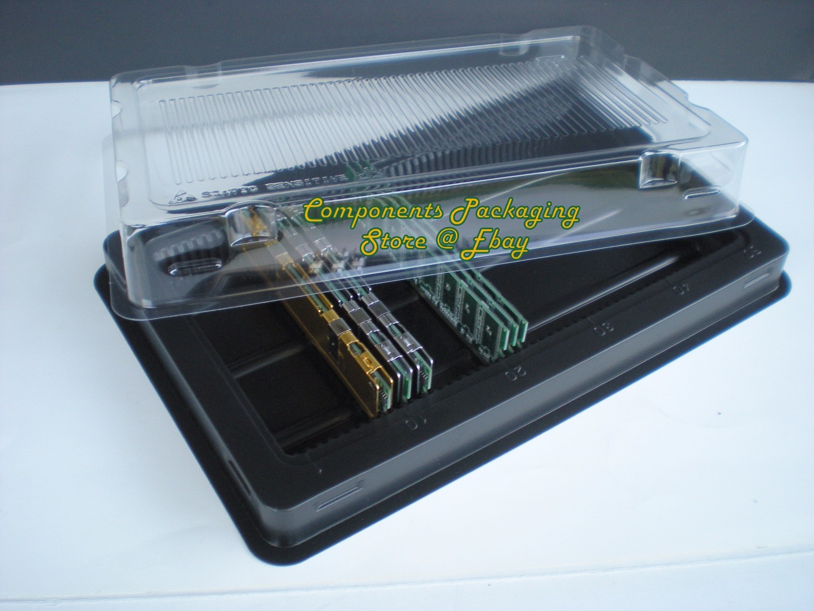 Memory-Sticks-Tray-Holder-Case-for-DDR-DDR2-DDR3 DIMM Modules – Lot of 2 5 12 20