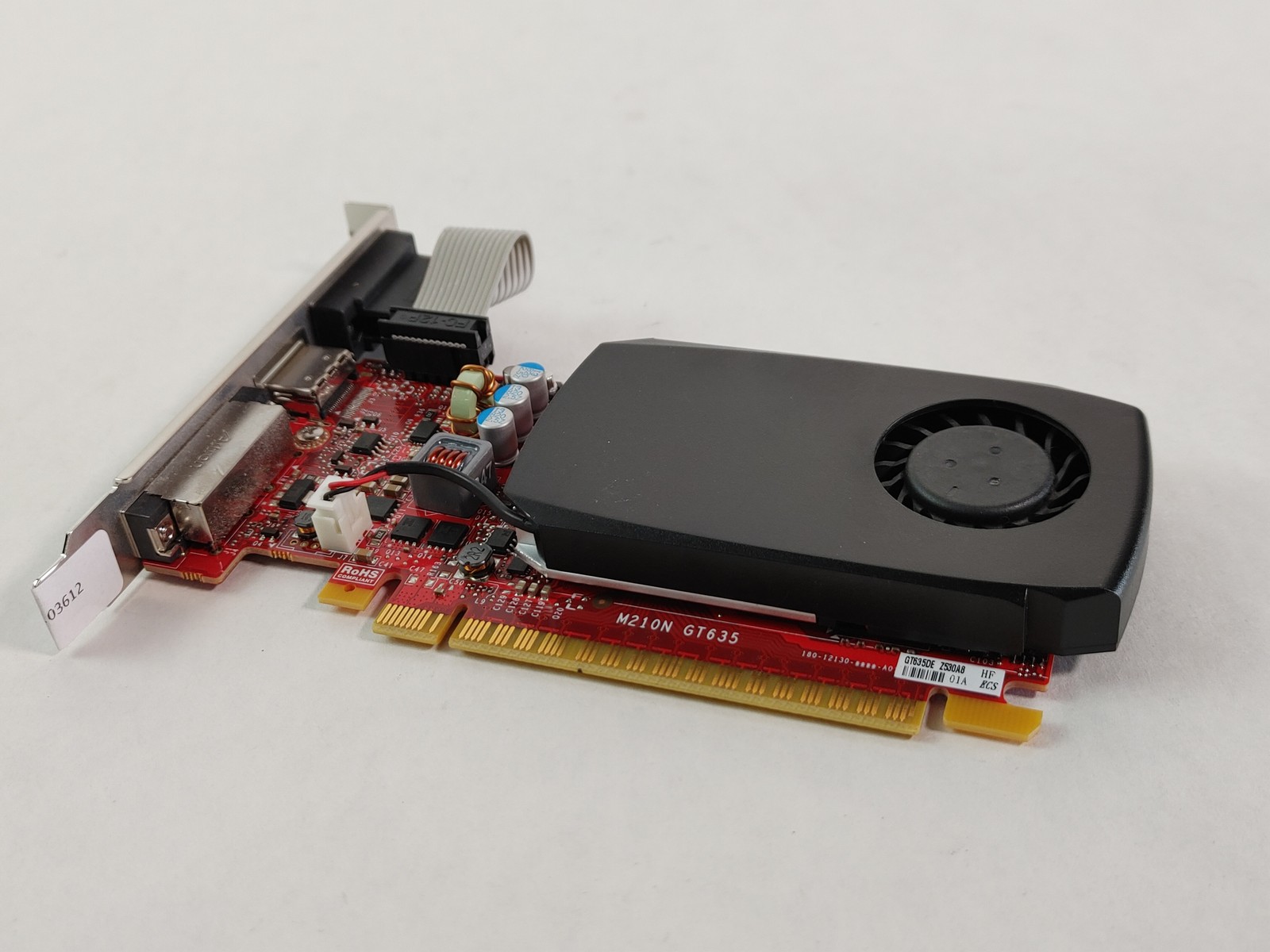 Lot of 2 Nvidia GeForce GT 635 1 GB DDR3 PCI Express 2.0 x16 Desktop Video Card