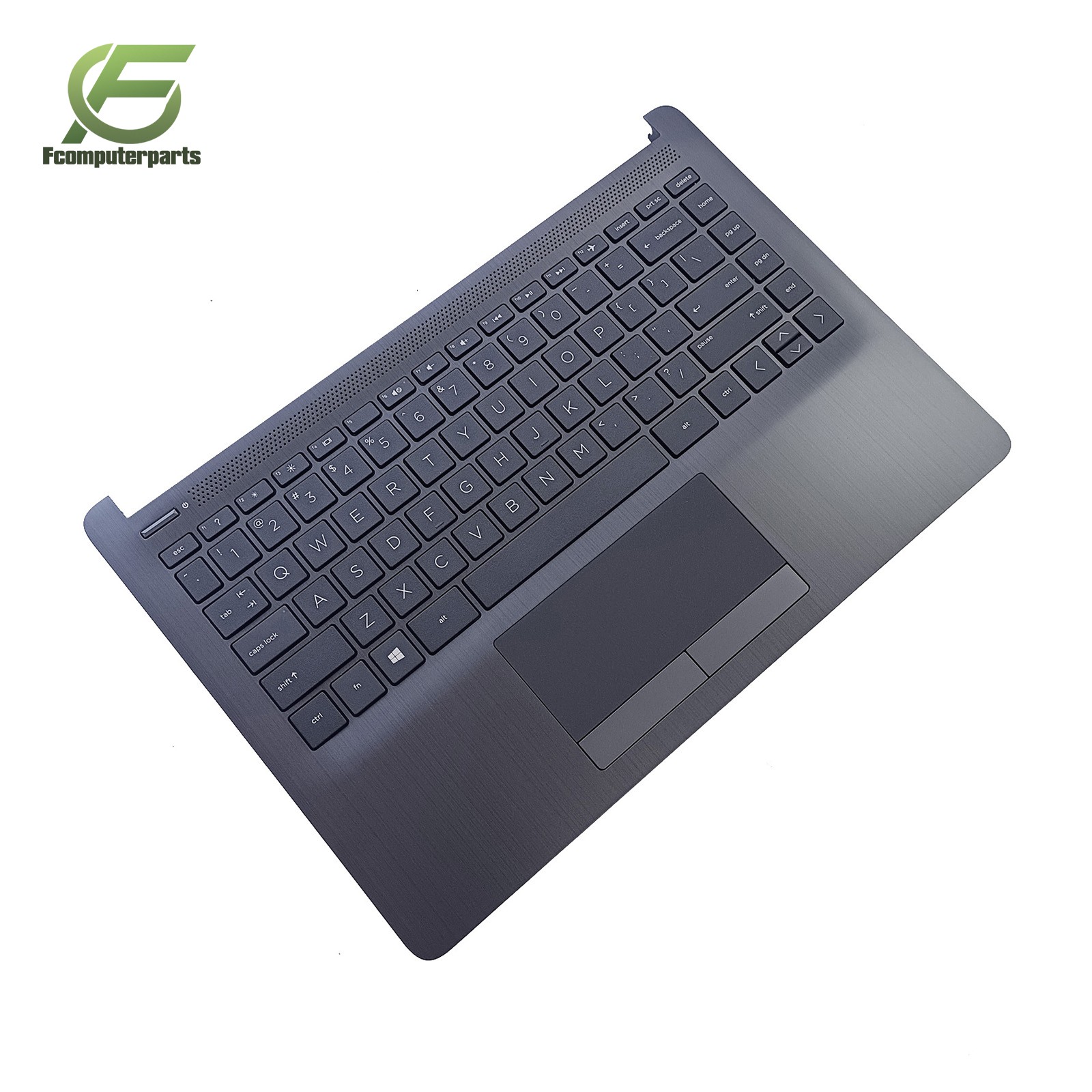 New Palmrest Keyboard Touchpad For HP Pavilion 14-CF 14-DF 14-DK L24818-001 Gray