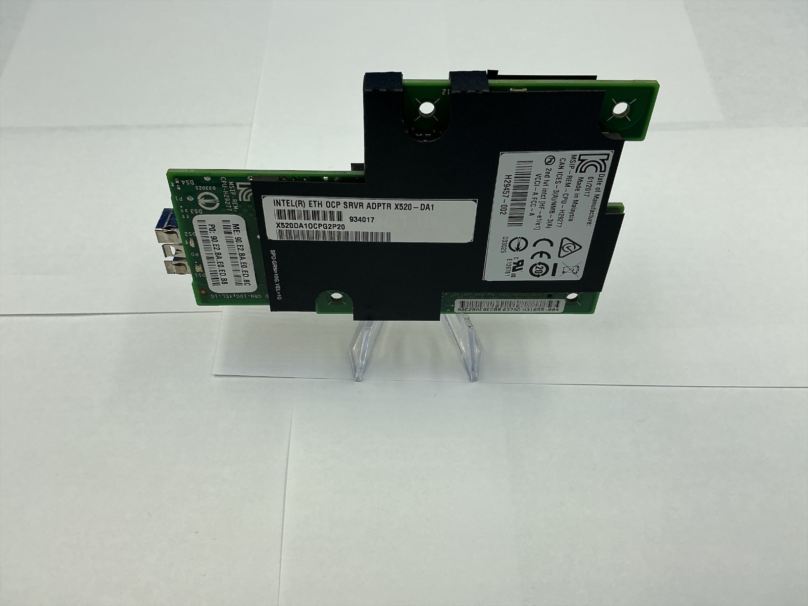 INTEL X520-DA1 OCP 10GBE SINGLE PORT SFP+ Ethernet Network Card H15449-002