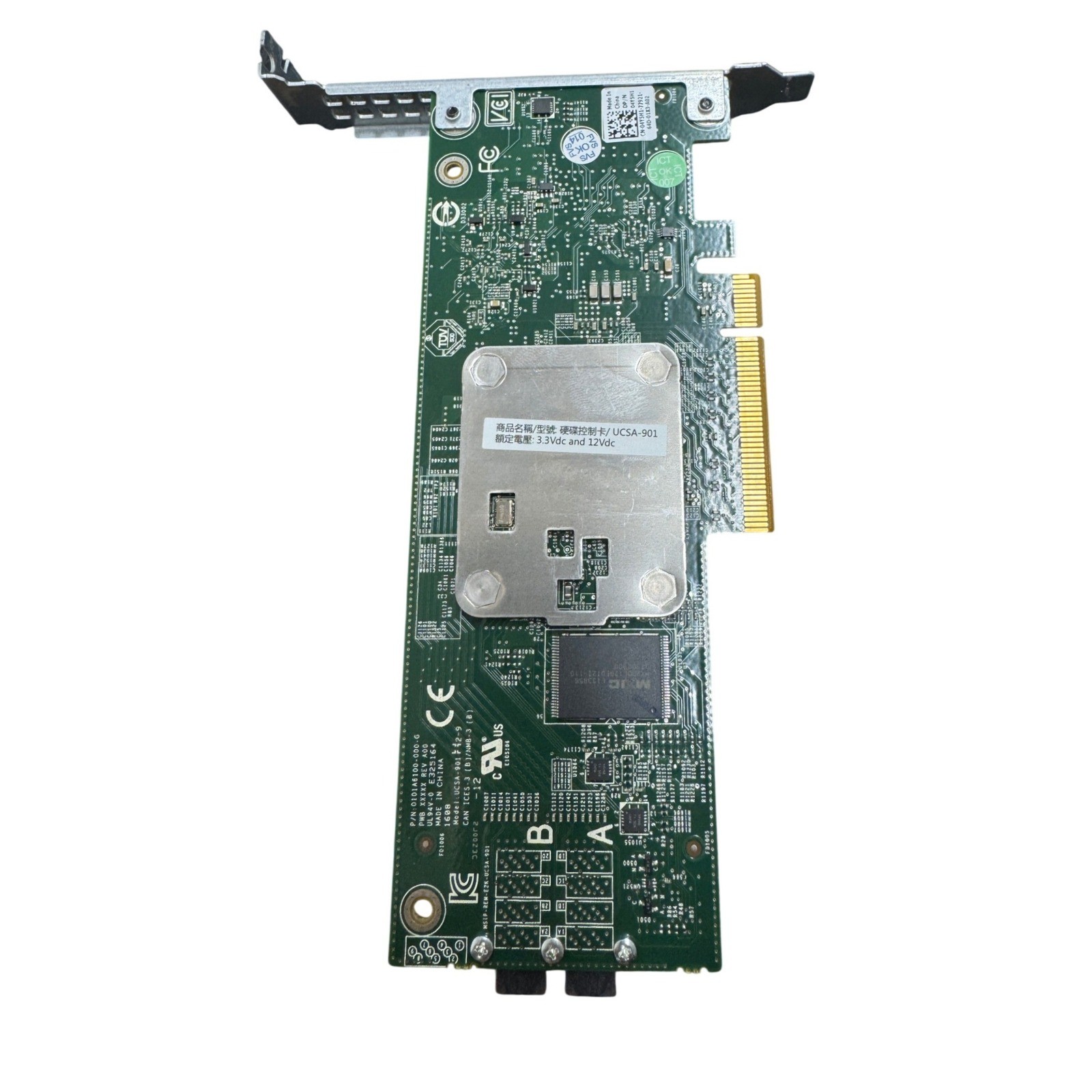 Dell UCSA-901 12Gbps SAS HBA Controller Card 04Y5H1 4Y5H1 PCIe Server Adapter