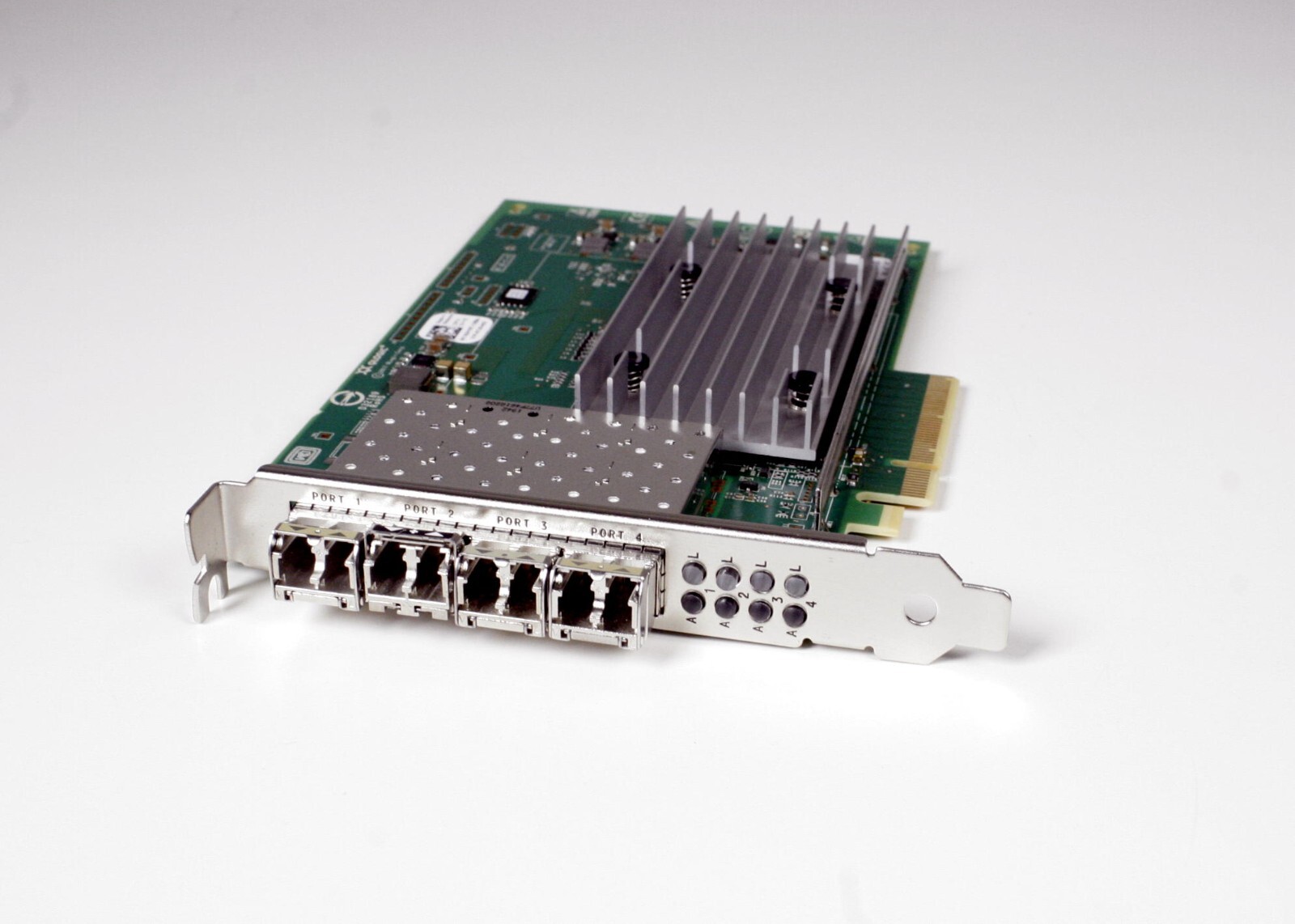 QLogic QL41164 quad port 10Gb SFP network ethernet adapter Dell 0HY9T w/SFP