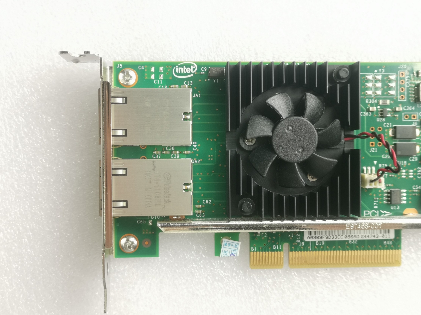 INTEL/DELL X540-T2 CONVERGED DUAL PORT ETHERNET NETWORK ADAPTER K7H46/3DFV8
