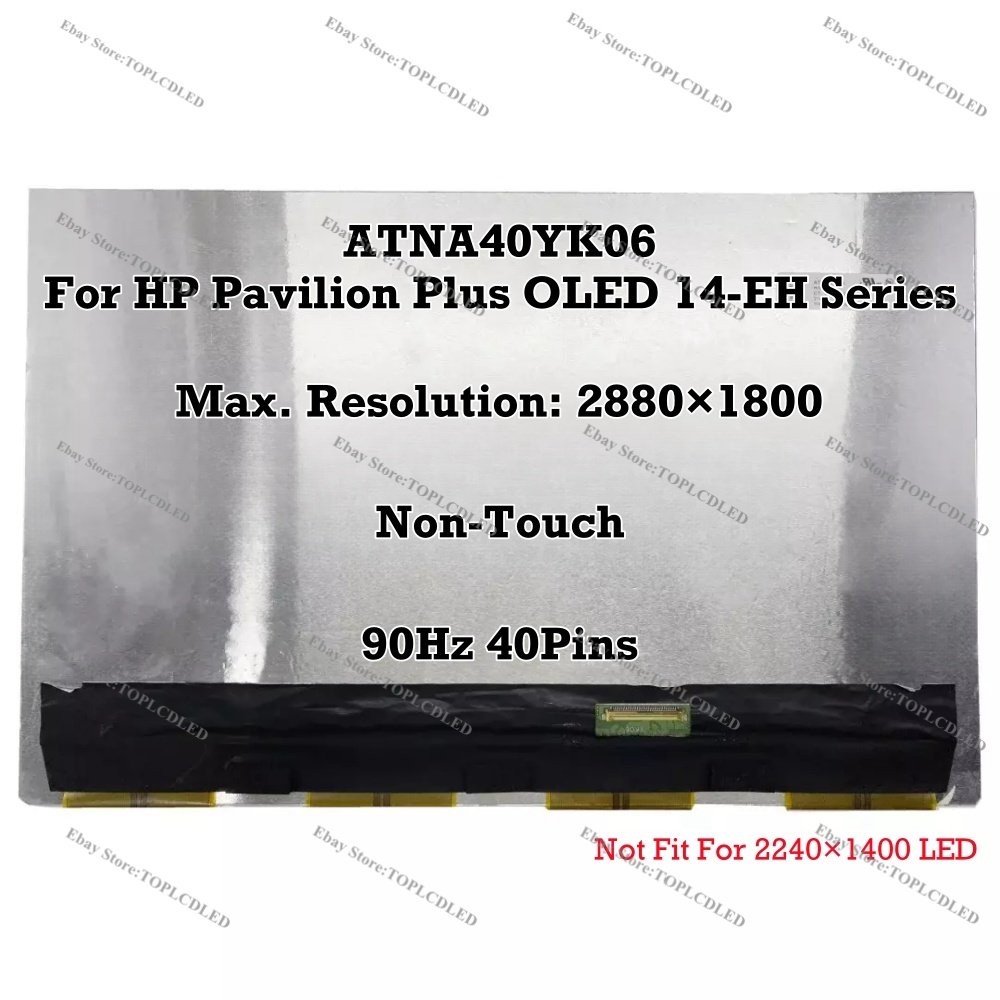 HP Pavilion Plus 14-EH1000NE LED/OLED Non-Touch Screen Replacement Display