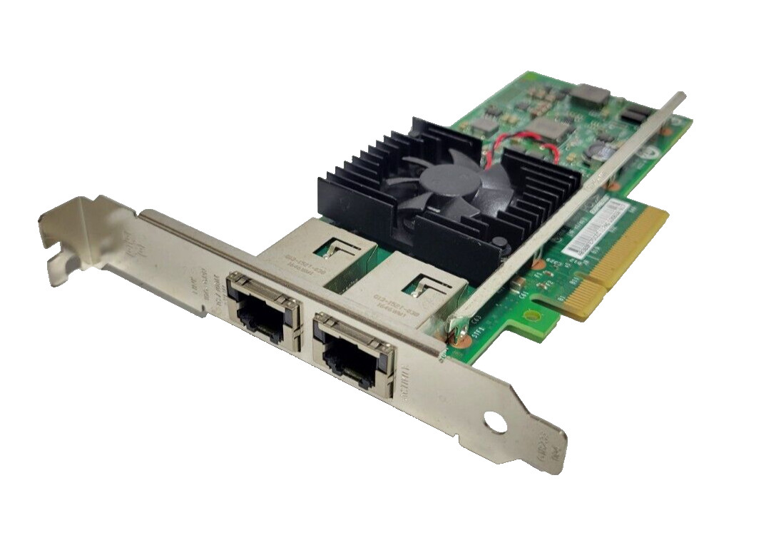 Dell 0K7H46 K7H46 Intel G35632-017 Dual Port PCIe Network Adapter Card GOOD USED