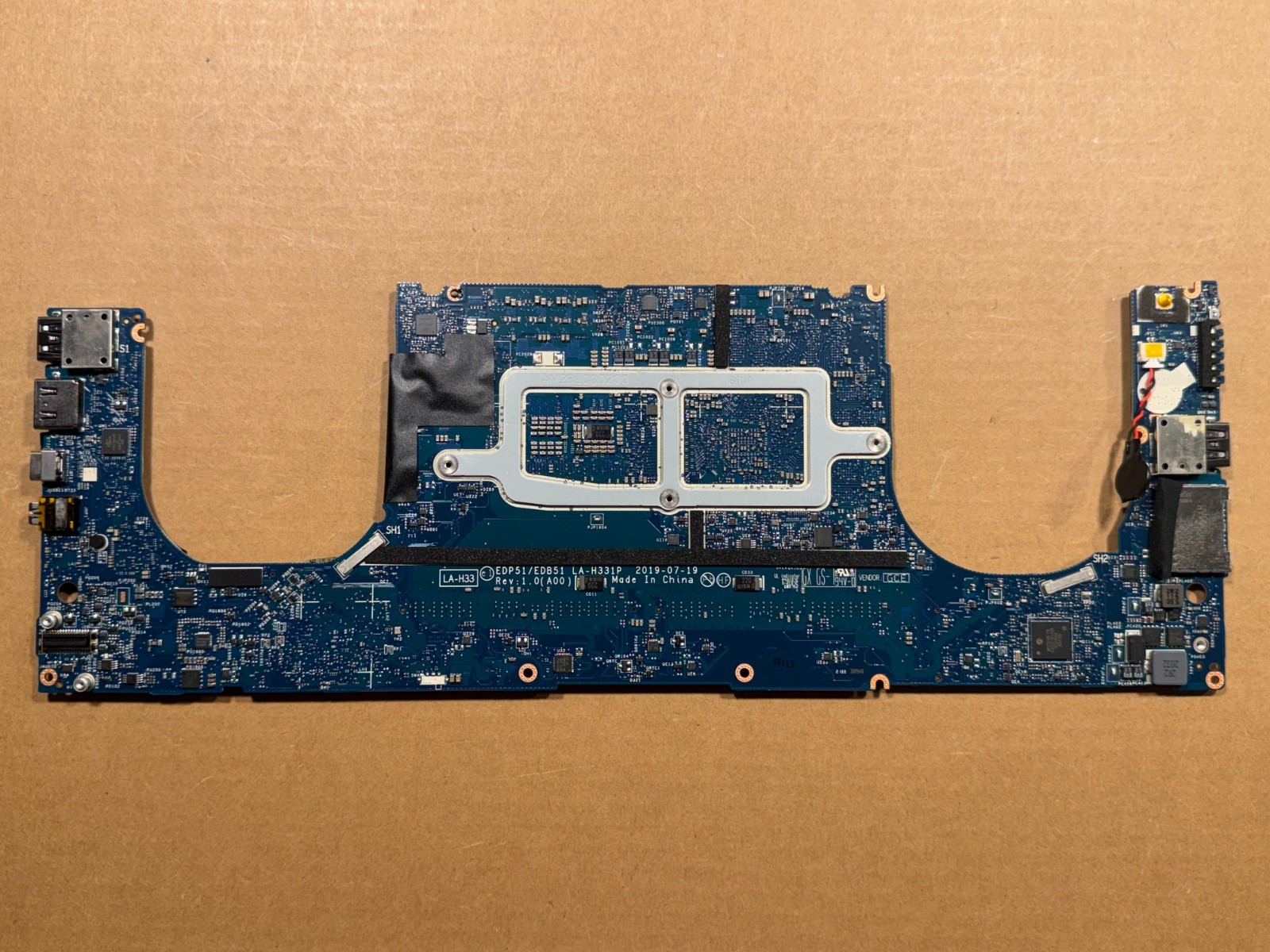 NEW Dell XPS 15 7590 Motherboard Intel i9-9980HK nVidia GTX1650 4KR2M LA-H331P