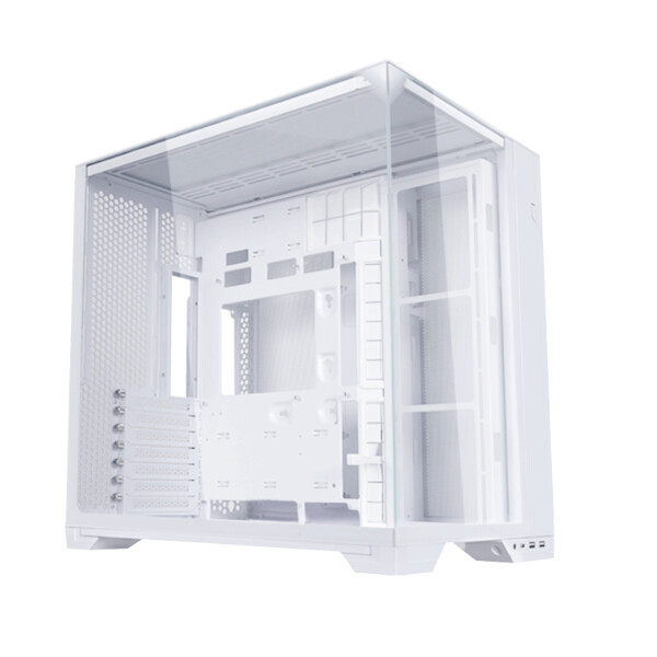 Lian Li O11Vision Compact O11VPW White Steel Tempered Glass ATX Mid Tower Case