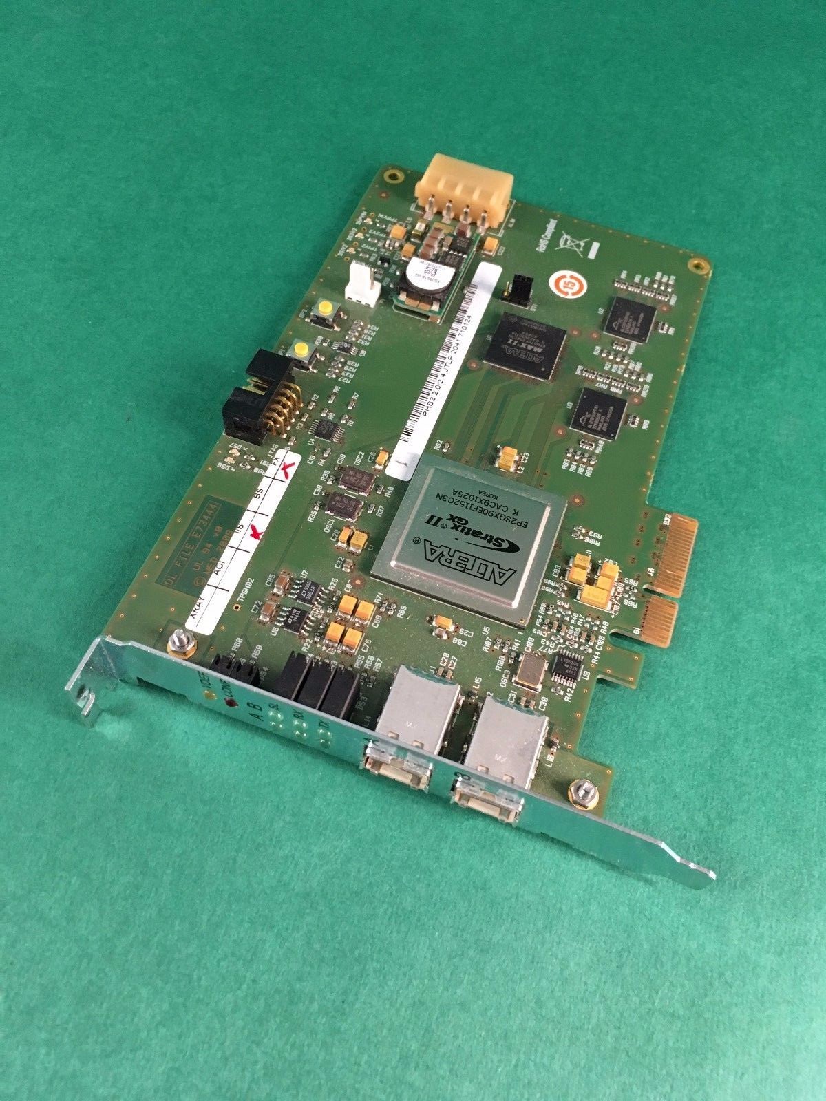 PHB2 2.0/2.4 JTLP 2041 Altera Stratix II GX PCI Card UL 94 v0 E73444 YS05S16-0G