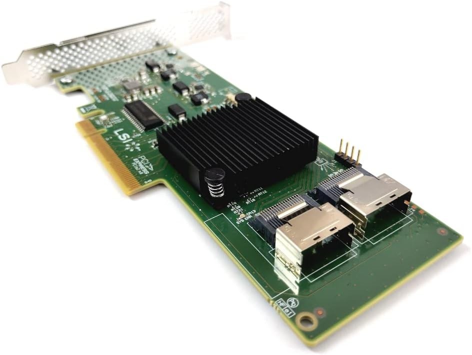 PCI Express x8 LSI 9211-8I 8-Port Controller – Fast Data Transfer for Servers