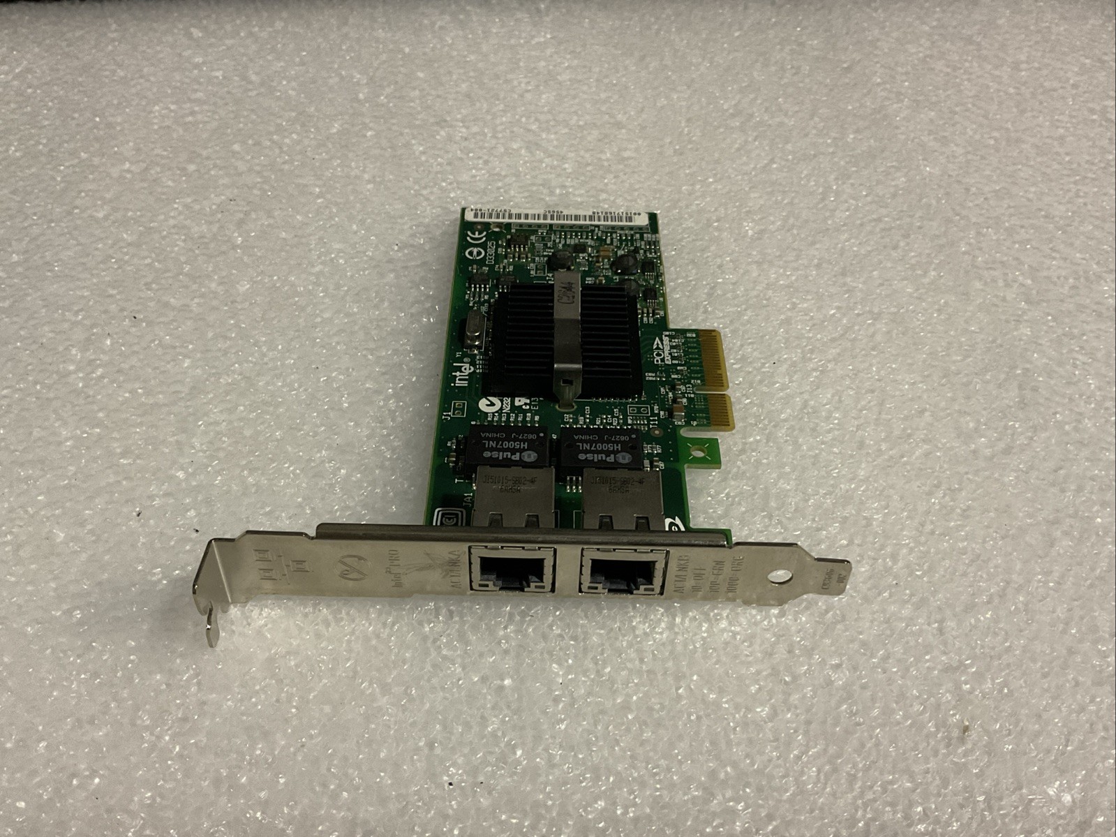 Dell 0X3959 Intel PRO/1000 PT Dual Port Lan Card D33682 RJ-45