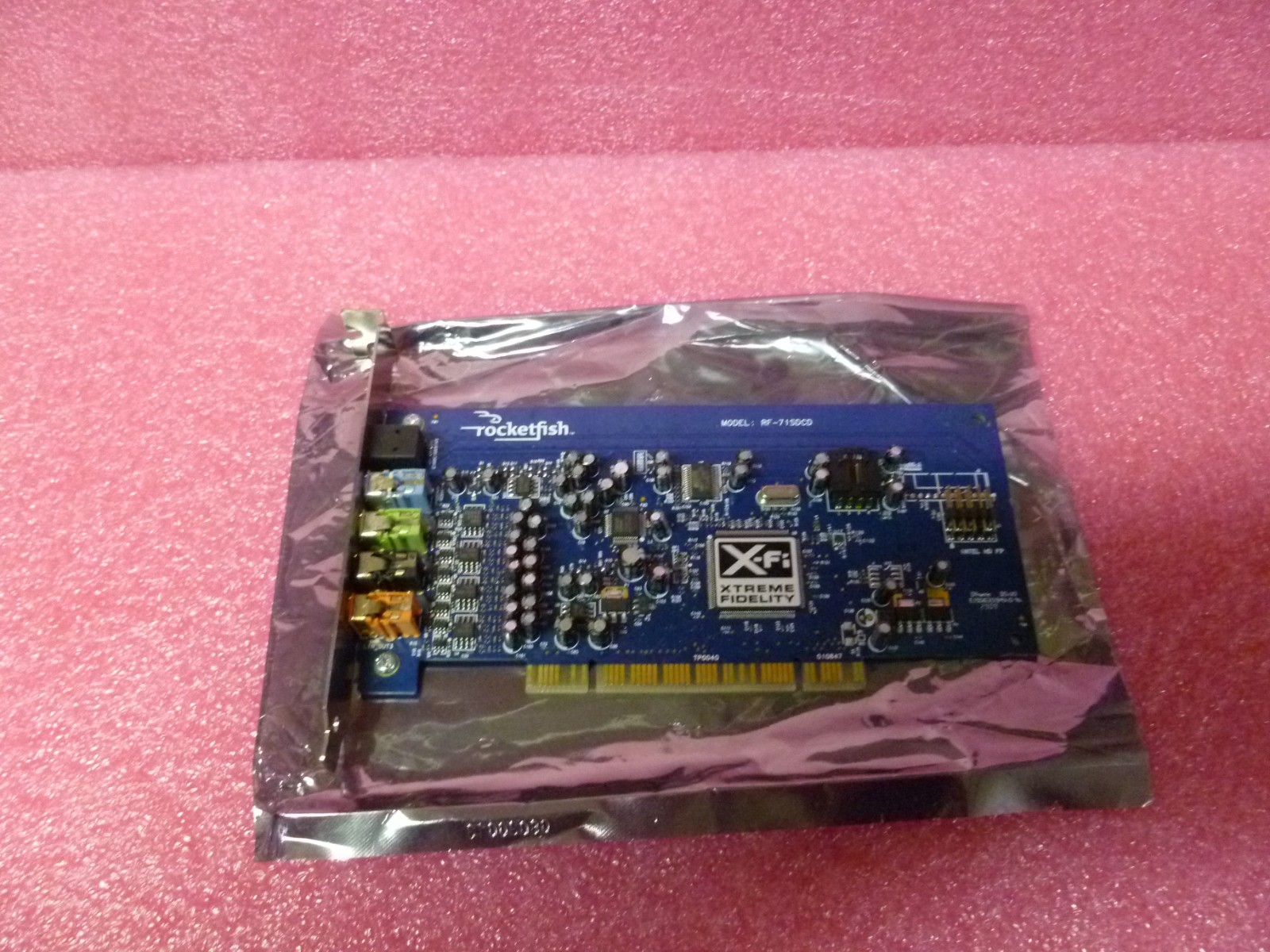 Rocketfish PCI Soundcard 7.1 RF-71SDCD X-FI Xtreme Fidelity