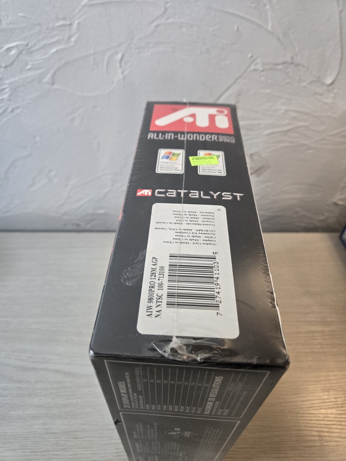 SEALED Vintage ATI All In Wonder 9800 PRO Graphics Card “SEE PHOTOS/DESCRIPTION”