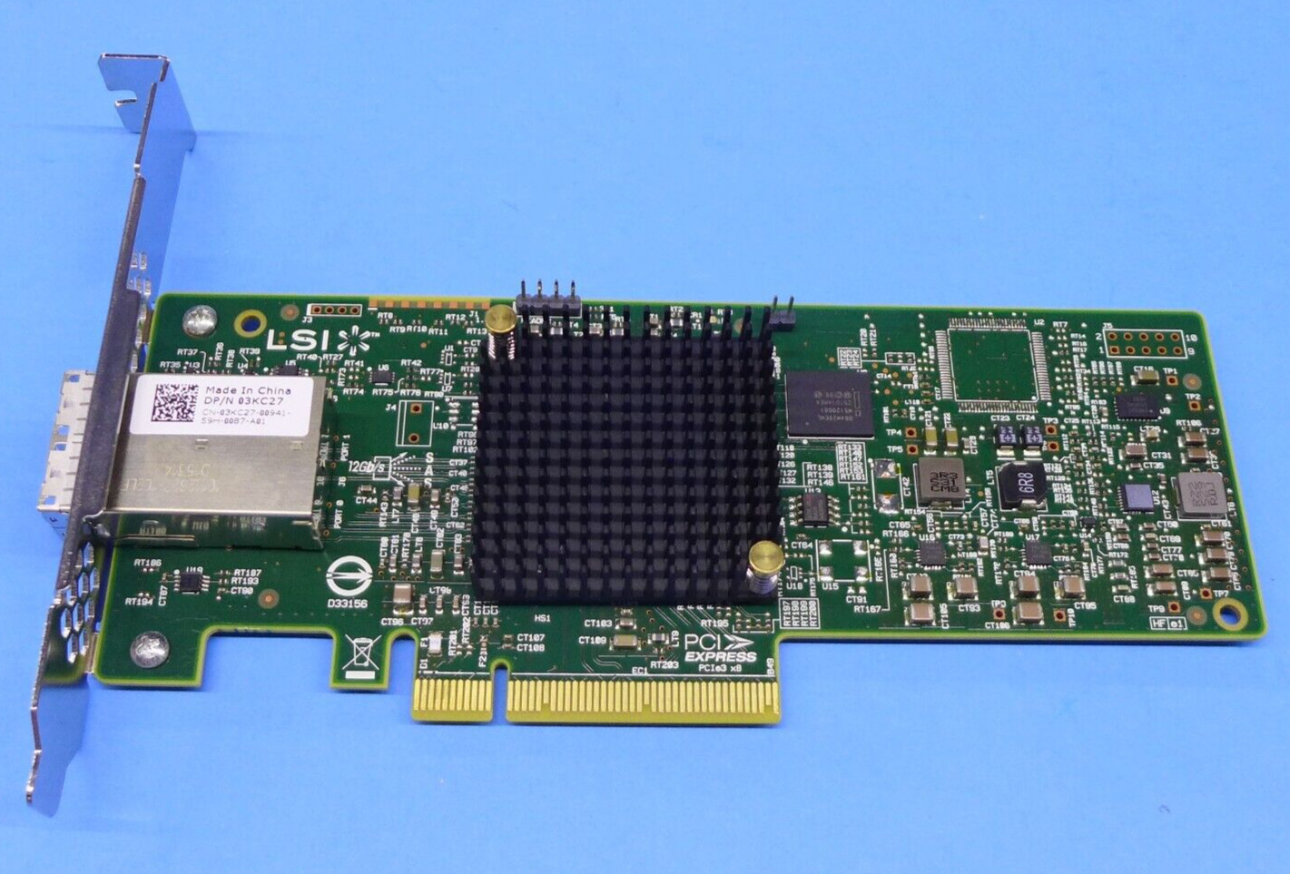 Genuine Dell SAS9300-8e 12Gbps SATA 8-Port Host Bus Adapter 3KC27
