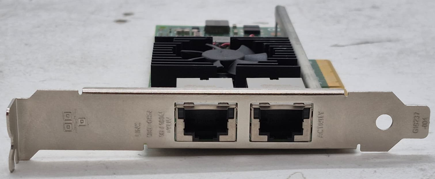 Intel Dell 0K7H46 Dual Port Network Ethernet Adapter W/ High Profile Bracket