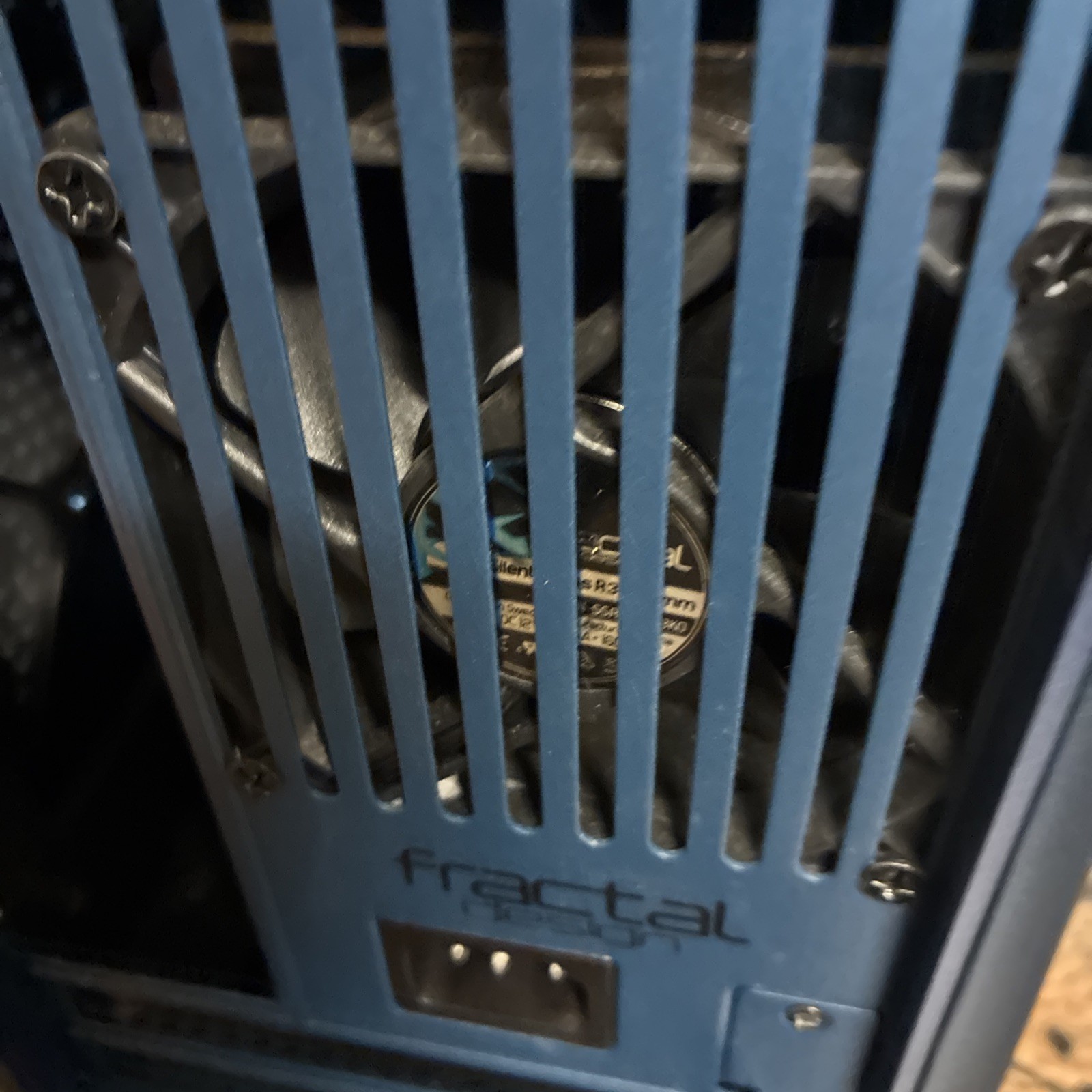 Fractal Design Era ITX V1 Aluminum Steel PC Case FD-CA-ERA-ITX-BU Midnight Blue