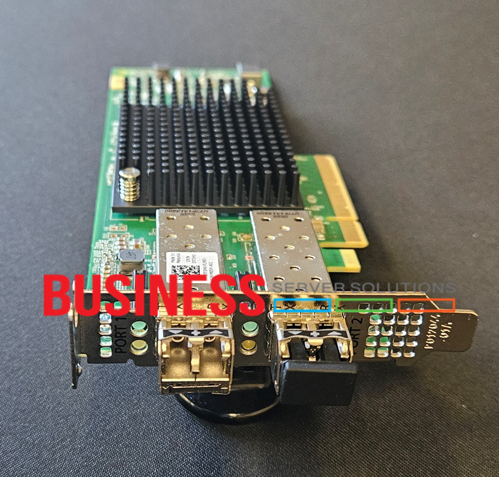 Dell Emulex LPe38102 Dual Port 64Gb FiC HBA LP + (2) SFP TF3HV
