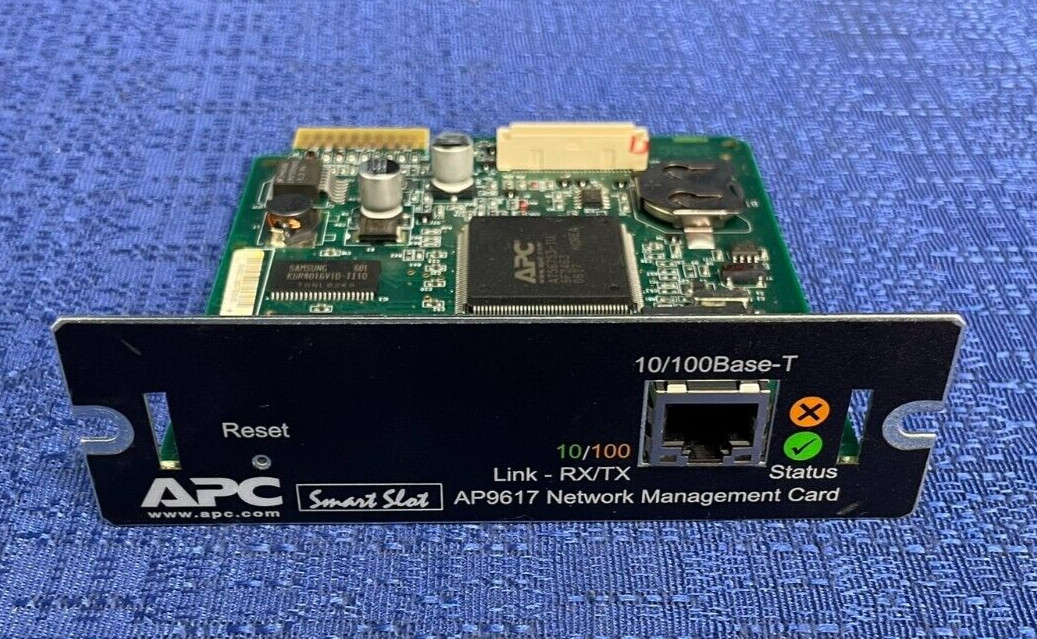 APC AP9617 Network Management Card 640-0826B-13