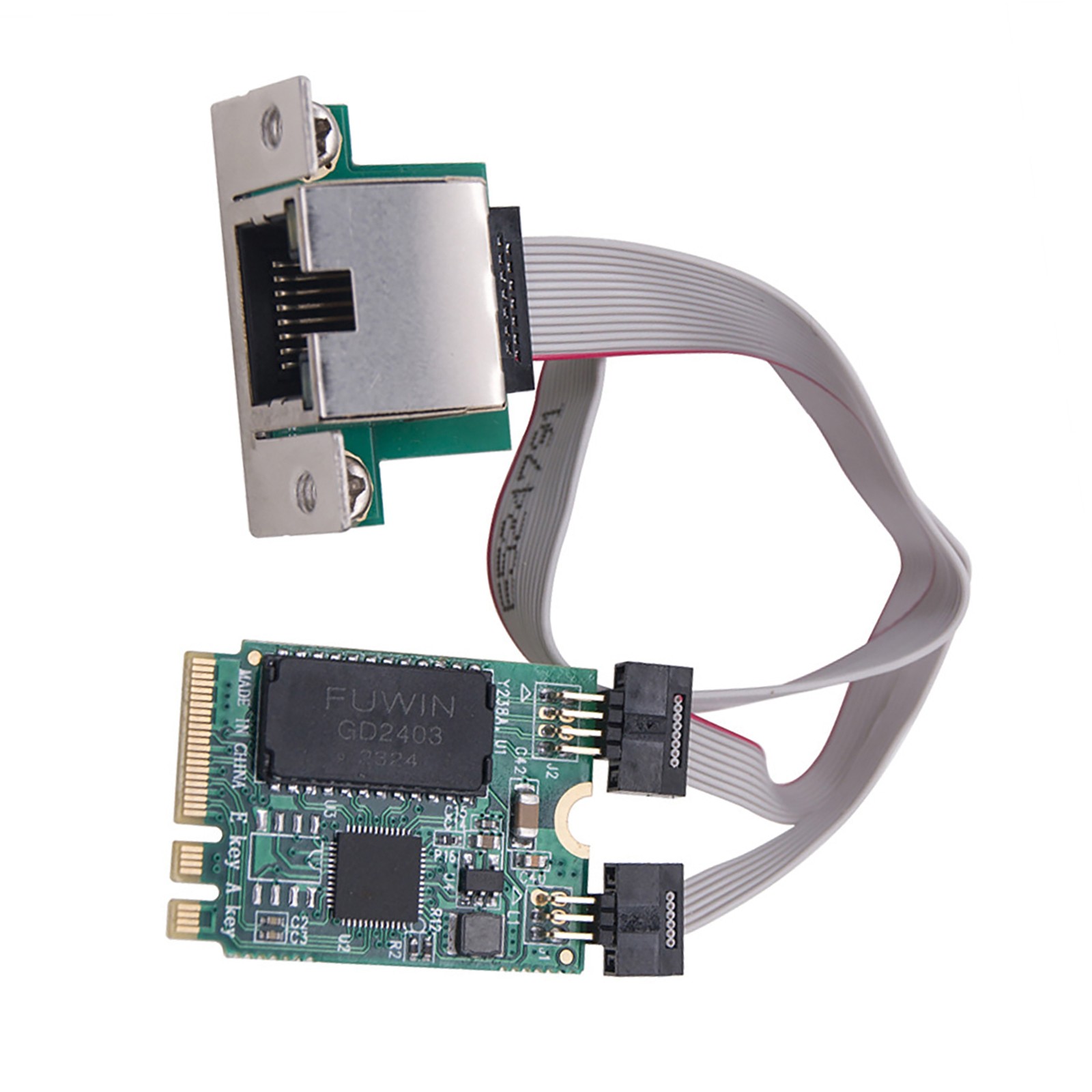 M.2 Key A+E 2.5G Gigabit Ethernet Network Lan Card RTL8125B Chipset Accessories