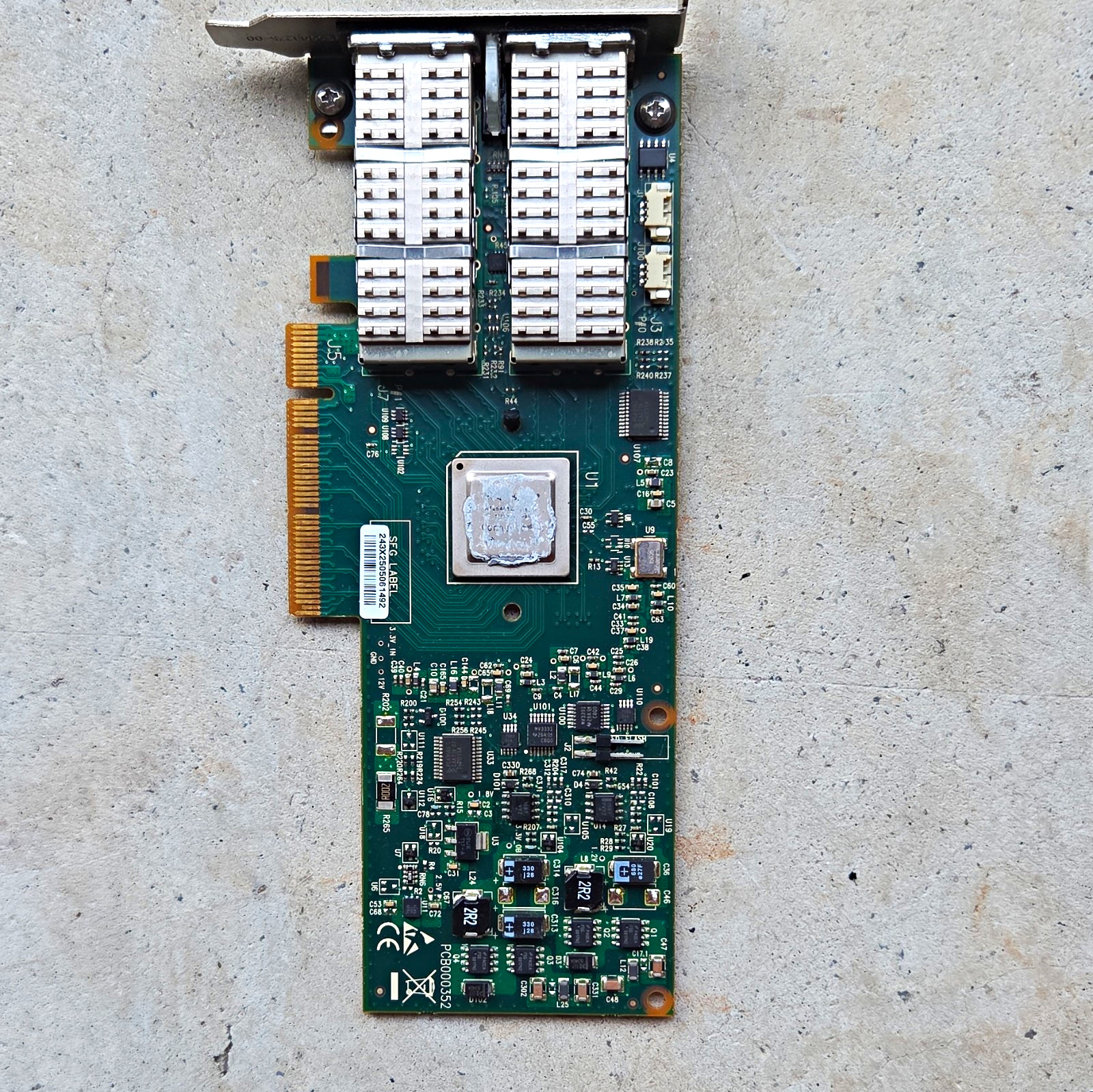 Cisco MHRH2A-XSR Dual Port 100Gbps QSFP28 PCIe Network Adapter Card