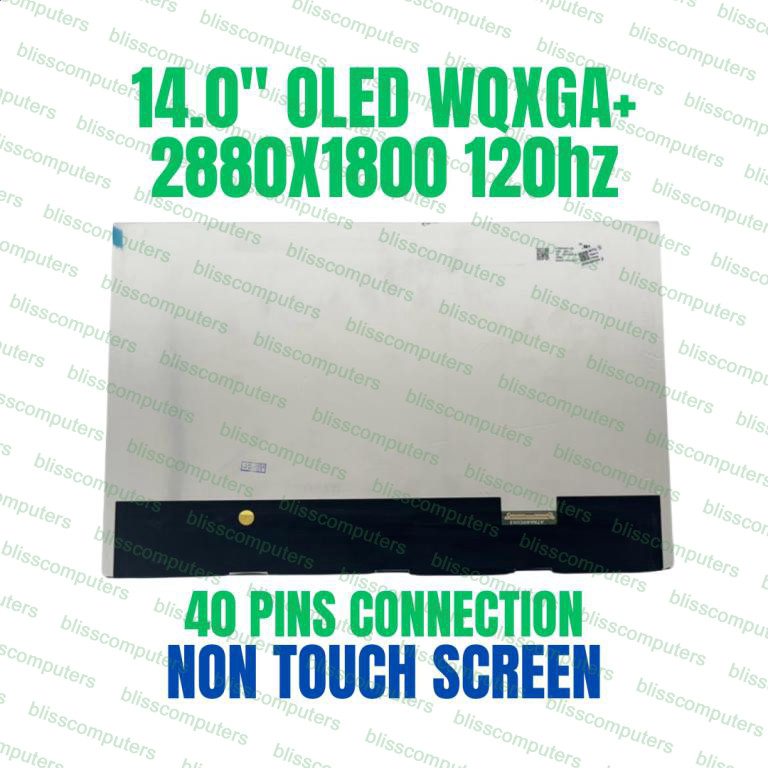 ATNA40CU03-002 ATNA40CU03 14.0″ Laptop OLED Screen 2880X1800 40 Pin Non Touch