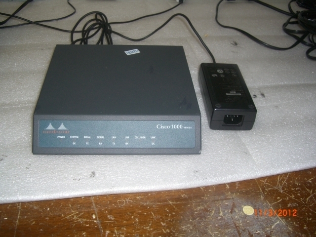CISCO 1005 10 BASE T CONSOLE ROUTER