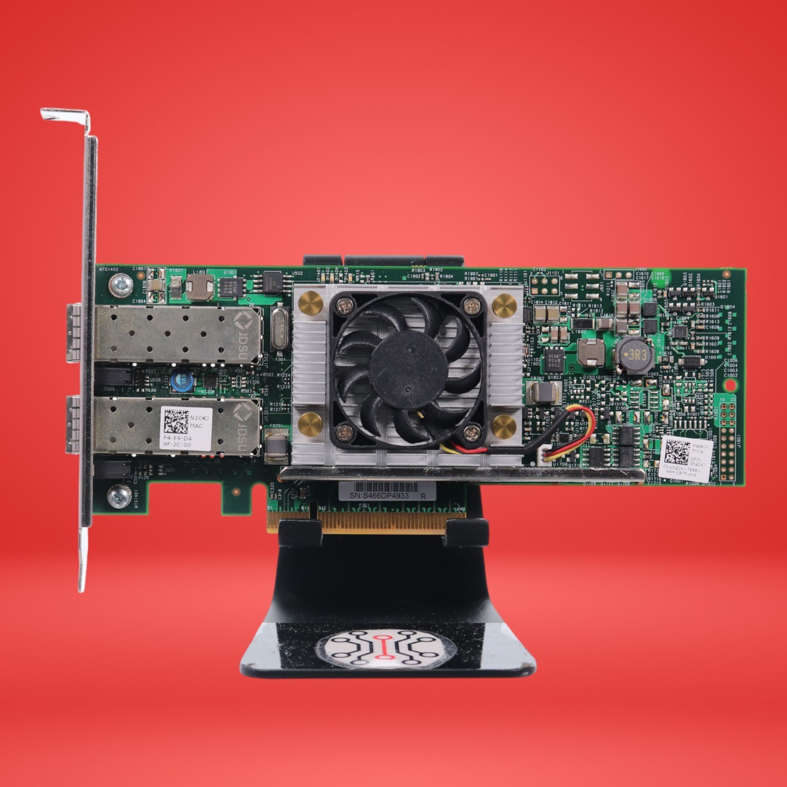 DELL 0N20KJ / 0Y40PH BCM57810S 10GB DUAL PORT PCIE NETWORK CARD