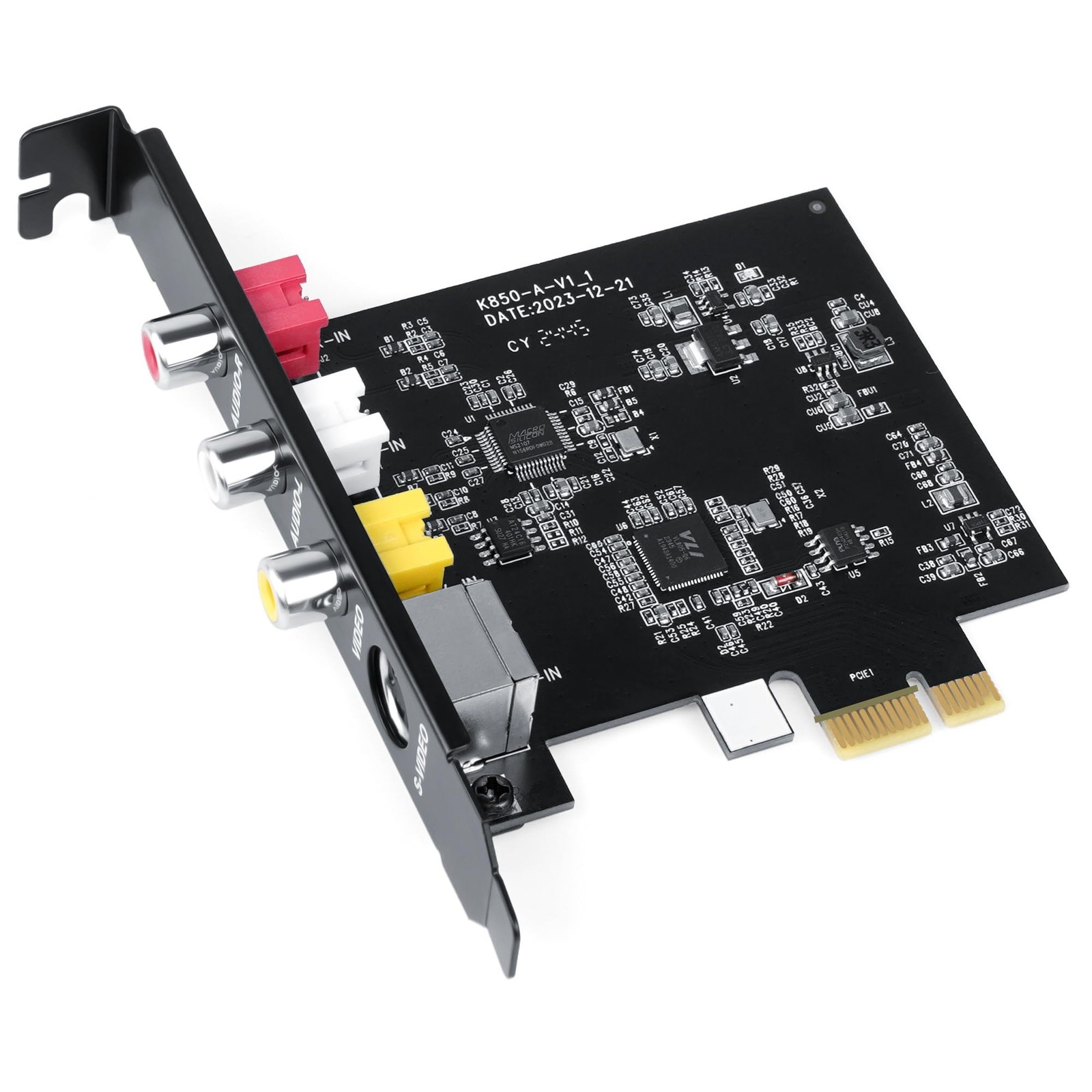 PCIE Video Capture Card, Ultra-Low Latency Pass-Through Capture Board for Ret…