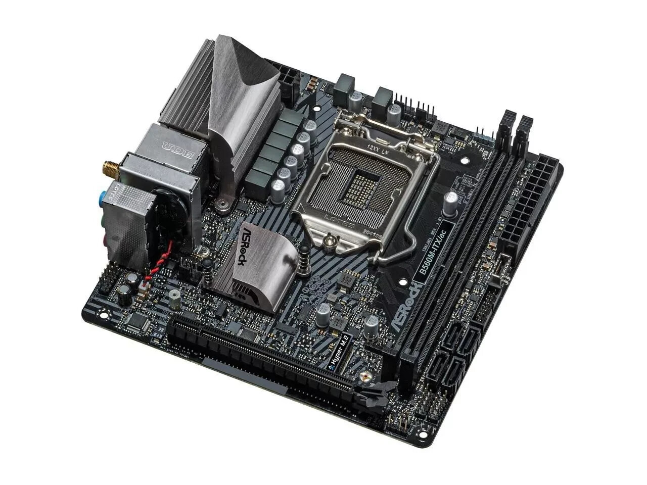 ASRock B560M-ITX/AC LGA 1200 Intel B560 SATA 6Gb/s Mini ITX Intel Motherboard