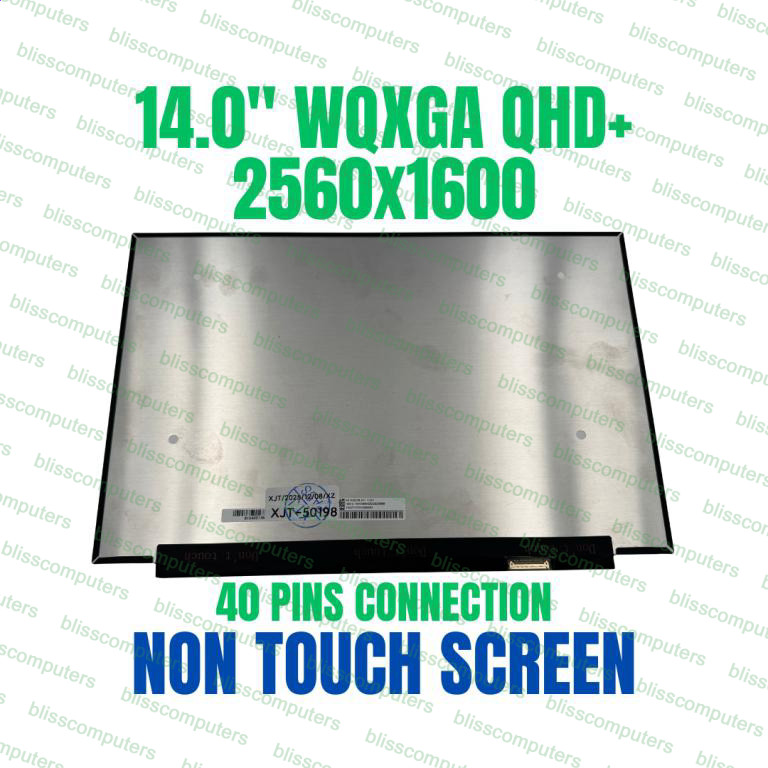 14″ 16:10 QHD LCD Screen IPS Display Panel LM140GF2L01 2560×1600 Narrow 40 Pin