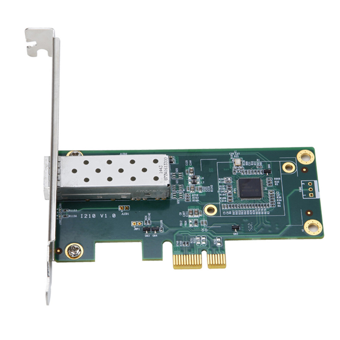 PCIe Gigabit Fiber Network Lan Card 10/100/1000Mbps Network Card Intel I210 Chip