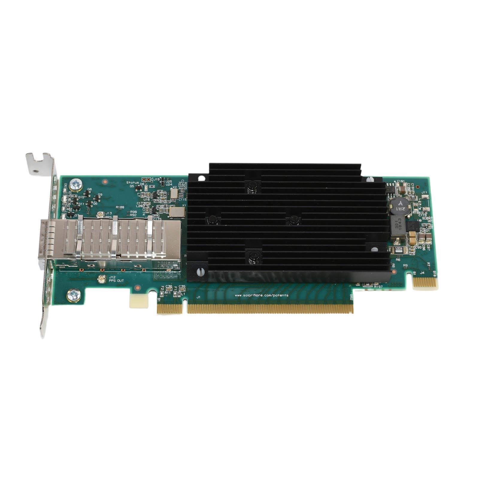 SolarFlare XtremeScale X2541-PLUS 100GbE QSFP28 PCIe 3 x16 Ethernet NIC SFF