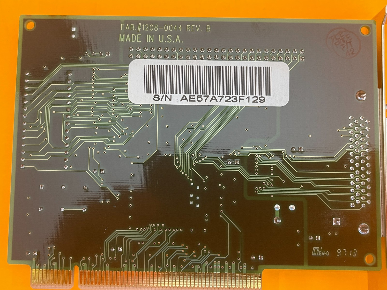 IOMEGA ABP960U PCI JAZ JET ULTRA SCSI CARD PREOWNED VINTAGE SEE DESCRIPTION***
