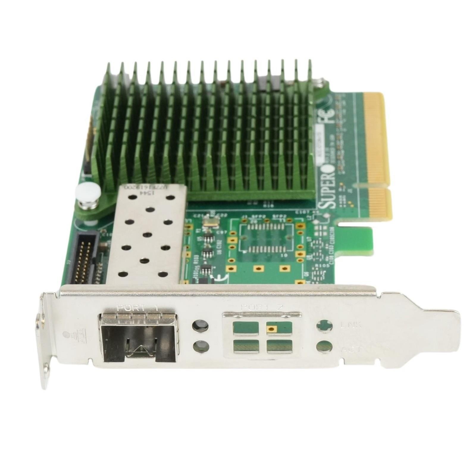 Supermicro AOC-STGN-i1S 1-Port SFP+ Intel 82599 10GbE PCIe 2.0 Rev 2.10 NIC SFF