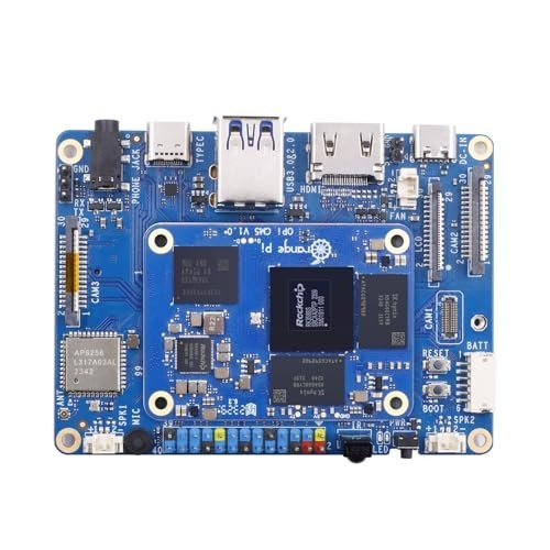 Orange Pi CM5 Tablet Baseboard, M.2 M-Key Slot, WiFi 5.0 & Bluetooth 5.0 Compati