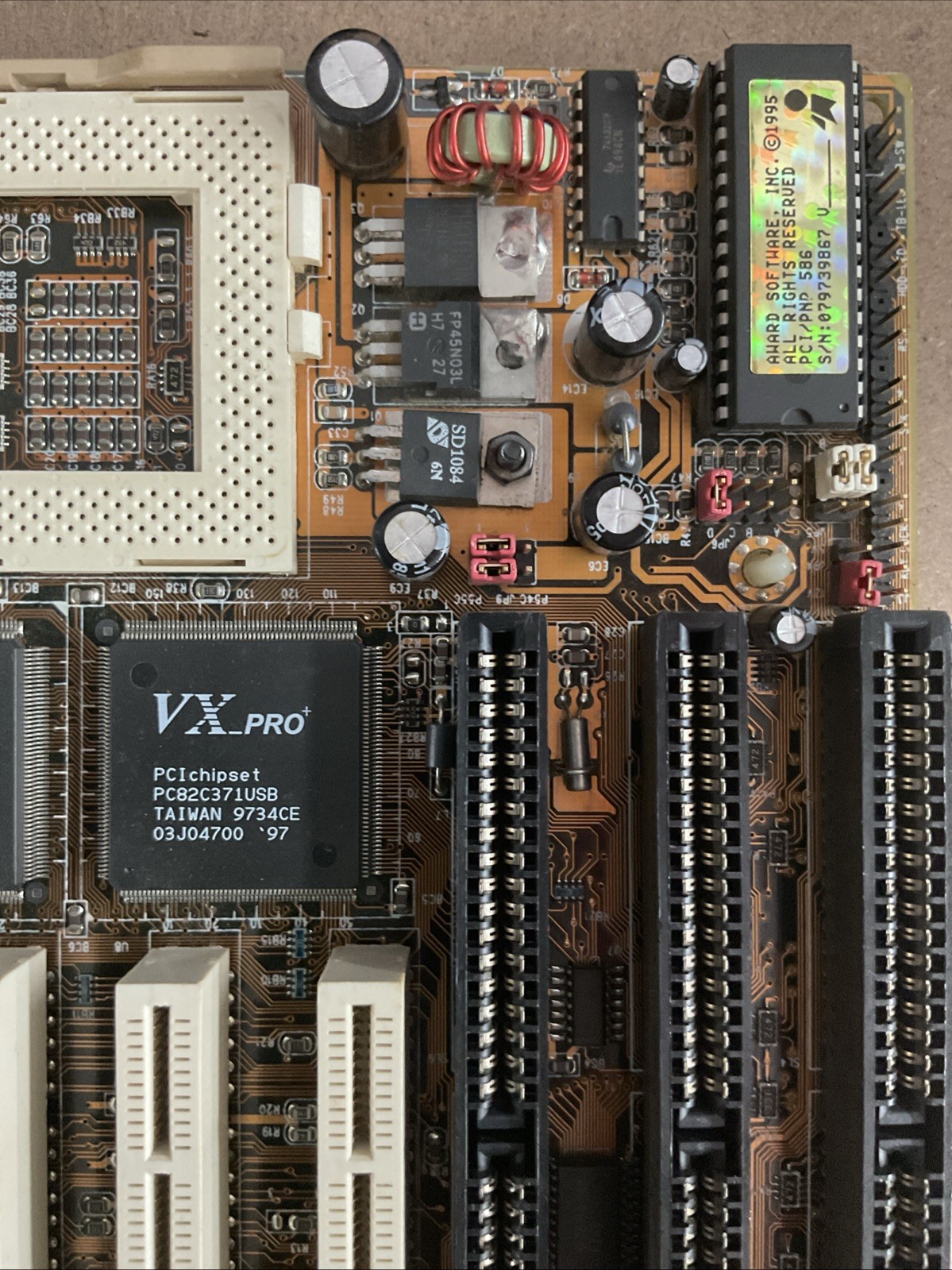 Vintage Socket 7 Motherboard Unknown Model/brand