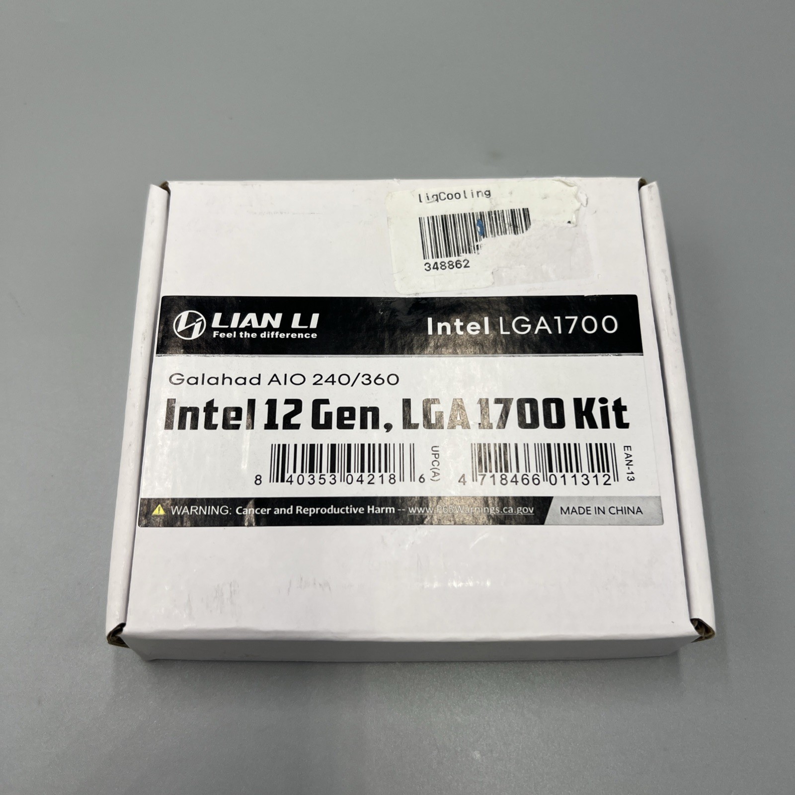 Lian Li Intel12 Gen LGA 1700 Kit, Galahad AIO 240/360 Mounting Kit Socket. NIB!