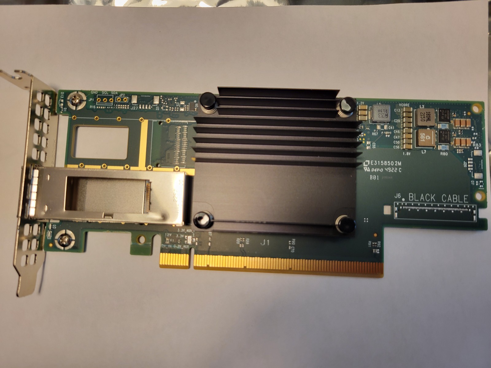 Mellanox ConnectX-6 CX653105A Single-Port 100GbE VPI Ethernet MCX653105A-ECAT
