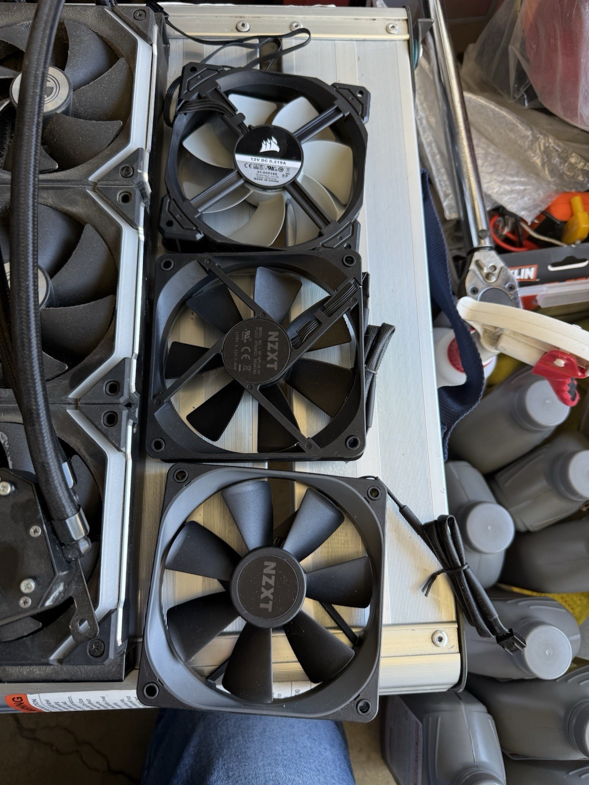 Computer Nzxt Coolers Corsair Cooler And Other Computer Parts.see description***